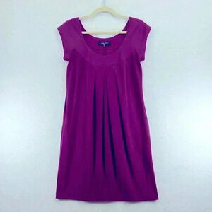 Nine West Women’s Dress Size 8 Front Pleats Knit Office Career Dressy Events